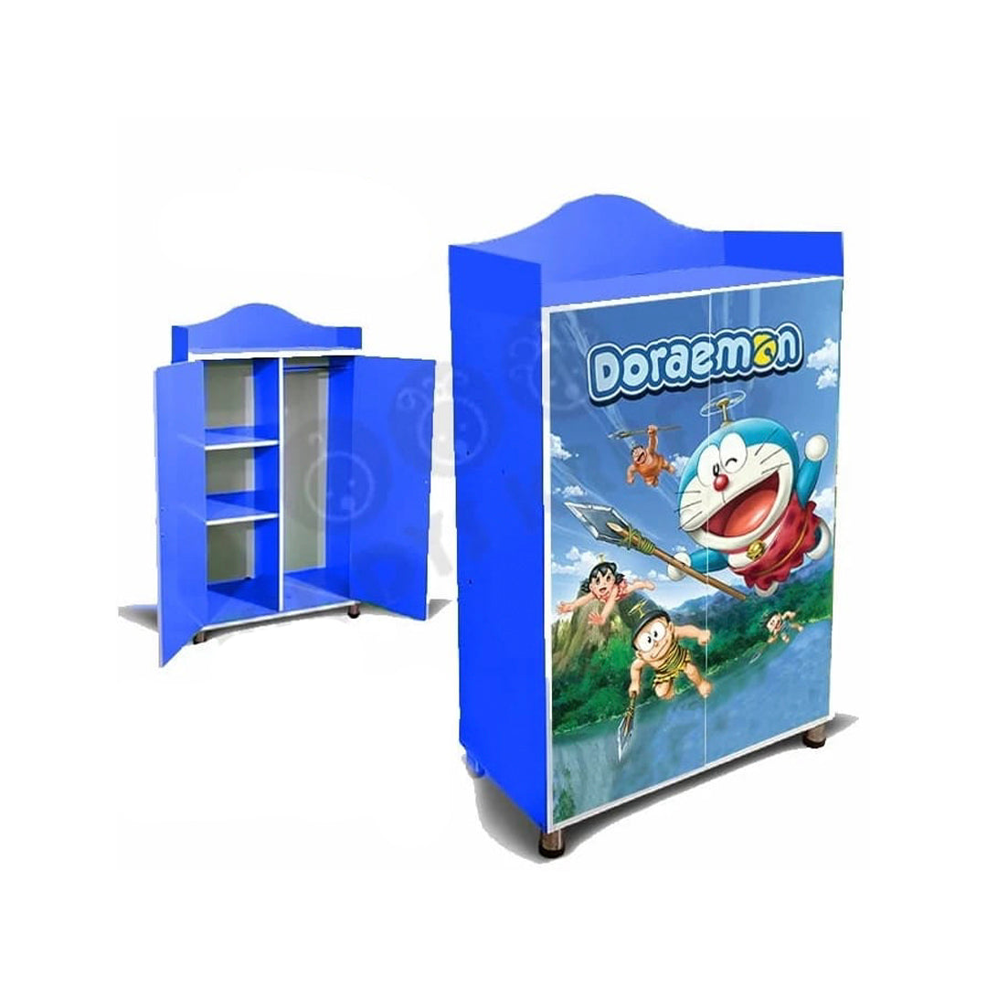 Kids Storage Cupboard - Doraemon (Blue)