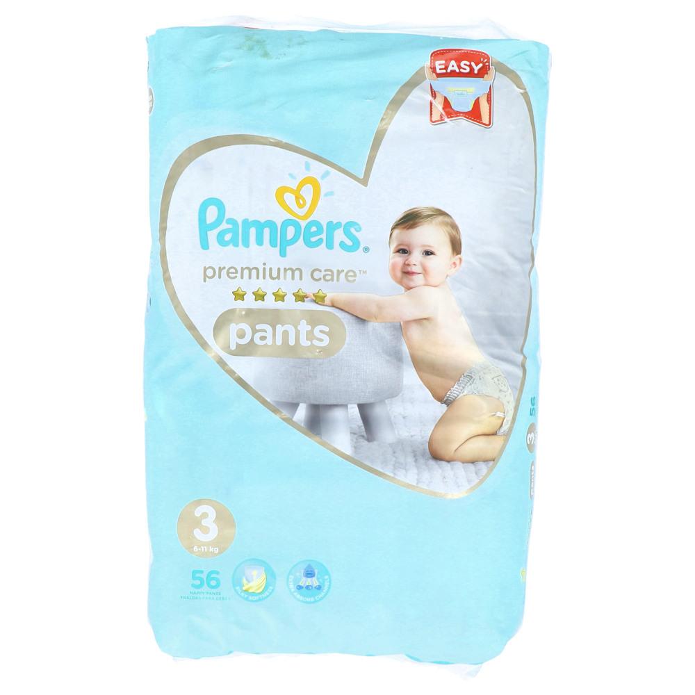 PAMPERS PREMIUM CARE PANTS S3 6-11 KG 56 pc