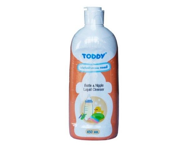 TODDY BABY LIQUID CLEANSER BOTTLE AND NIPPLE 450 ML
