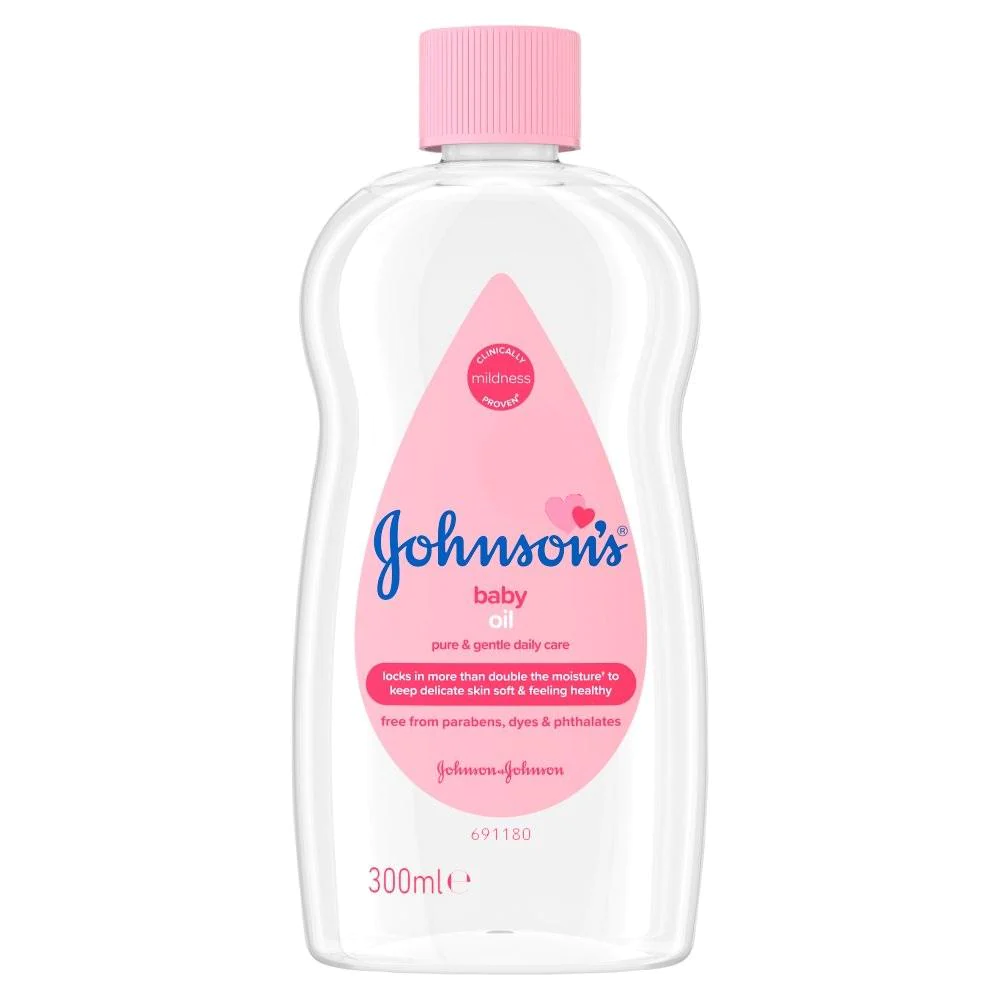JOHNSONS BABY OIL MOISTURE PURE AND GENTLE 300 ML