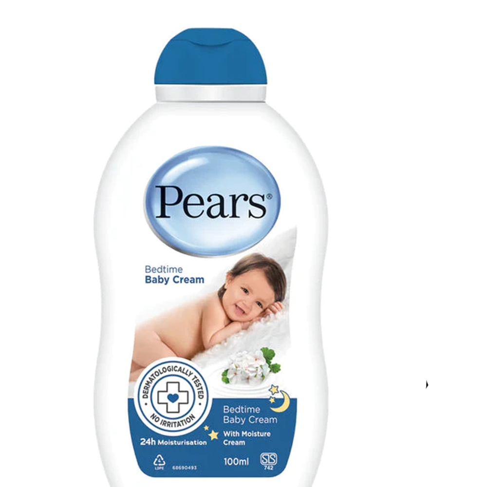 PEARS BABY CREAM BED TIME MOISTURE 100 ML