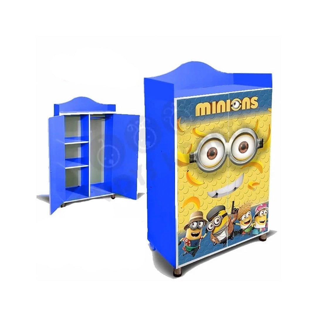 Kids Storage Cupboard - Minions (Blue)