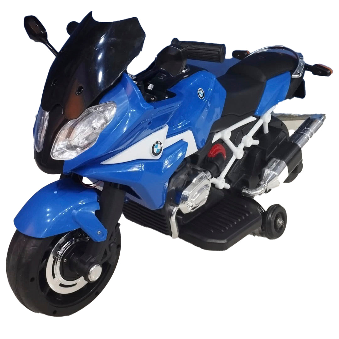 Kids Dual-sport Electric Motorcycle - Blue