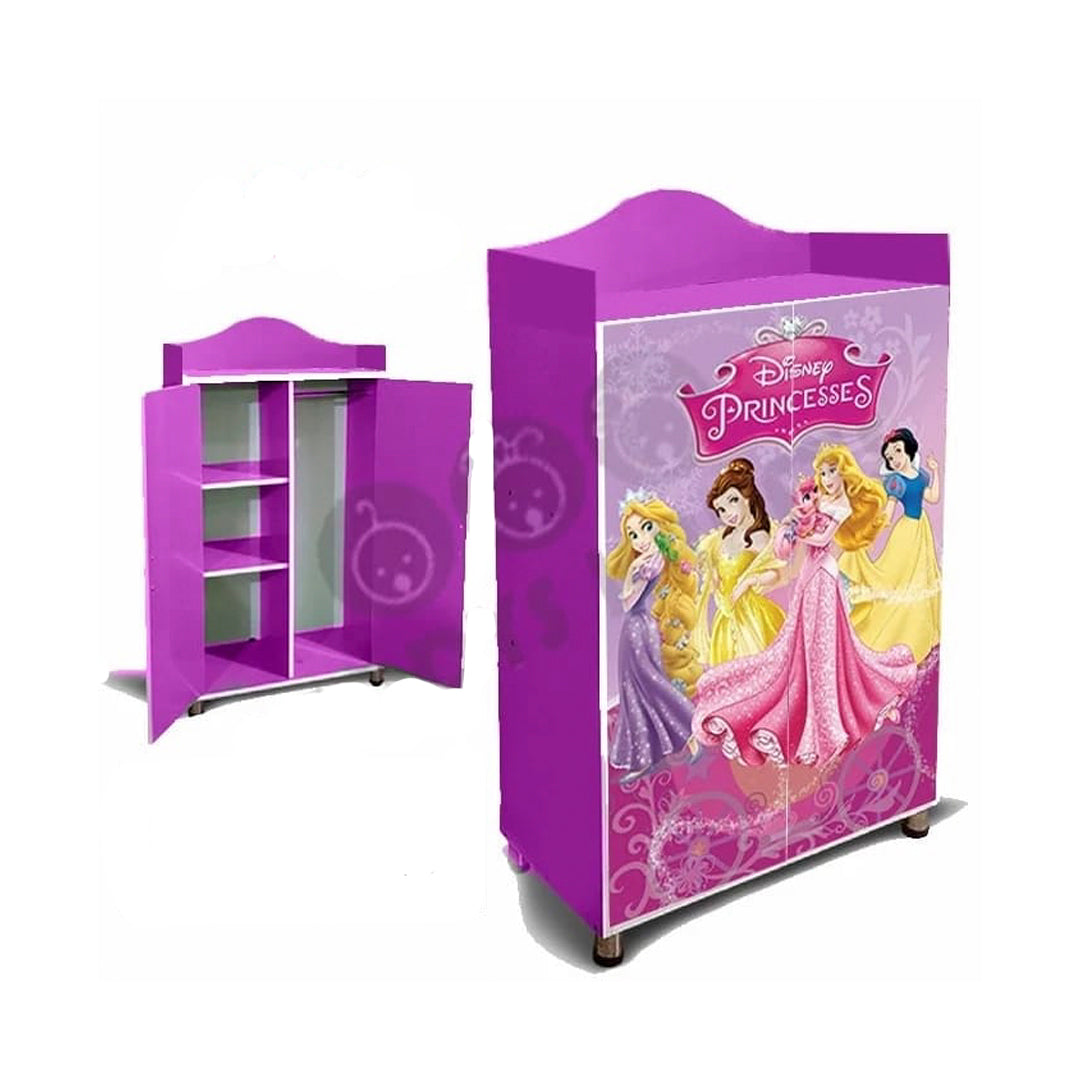 Kids Storage Cupboard - Princess (Purple)