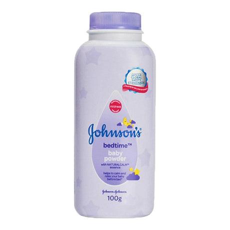 Johnsons Baby Bed Time Powder 100g