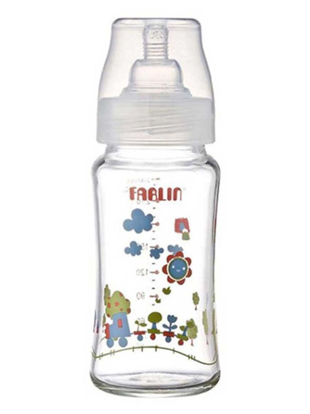 Farlin Baby Glass Feeding Bottle Step-2 240ml ABB-B001-24 (A)