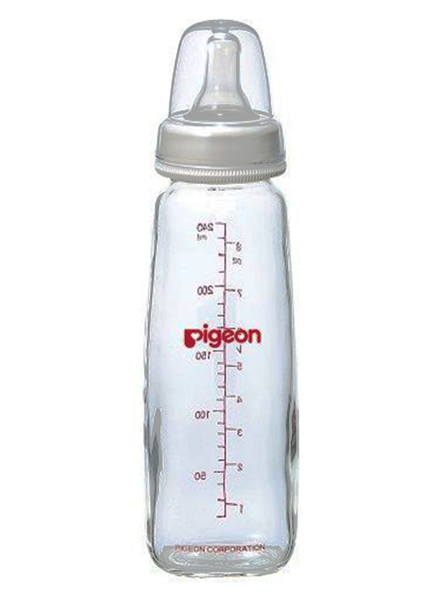 Pigeon Baby PN Glass Bottle 4-5M Nursing Bottle 240ml 00482 (A)