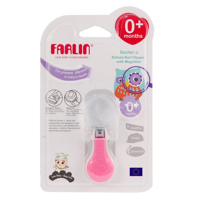 Farlin Baby Deluxe Nail Clipper W/ Magnifier BC-50006 (A)