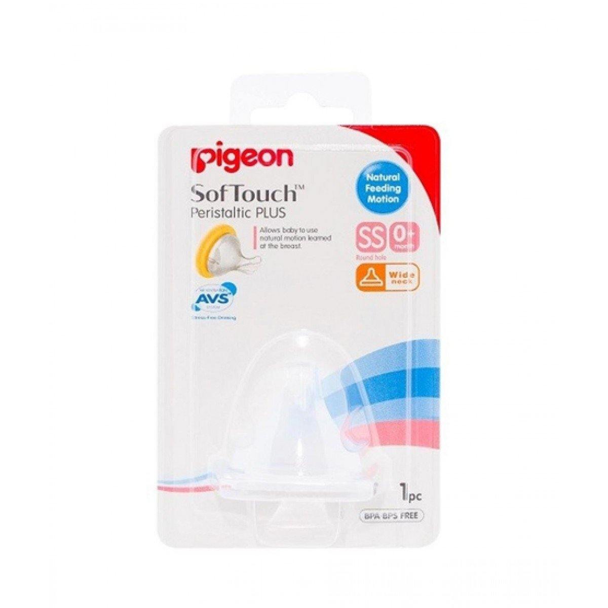 Pigeon Baby Soft Touch PP Nipple SS O+ B-425 (A)
