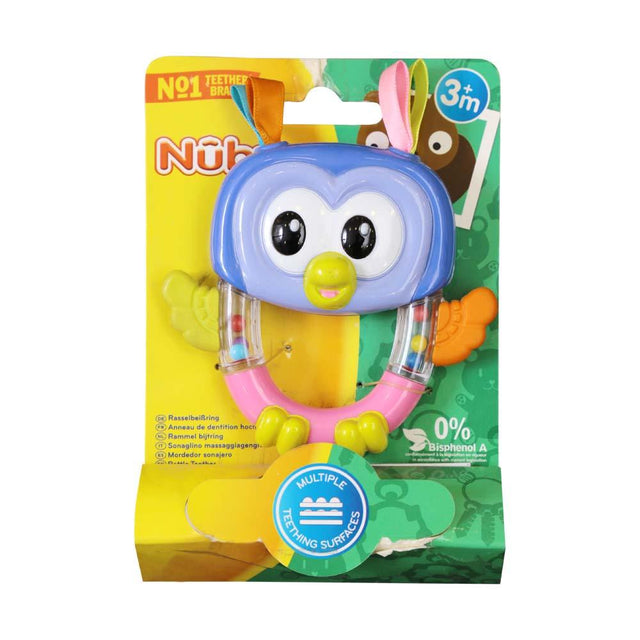 Nuby Baby Fish Rattle Teether 3m+ ID686