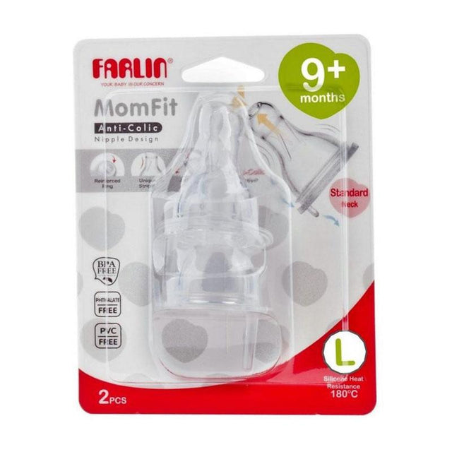 Farlin Baby Silicon Teats Large H-1-L (A)