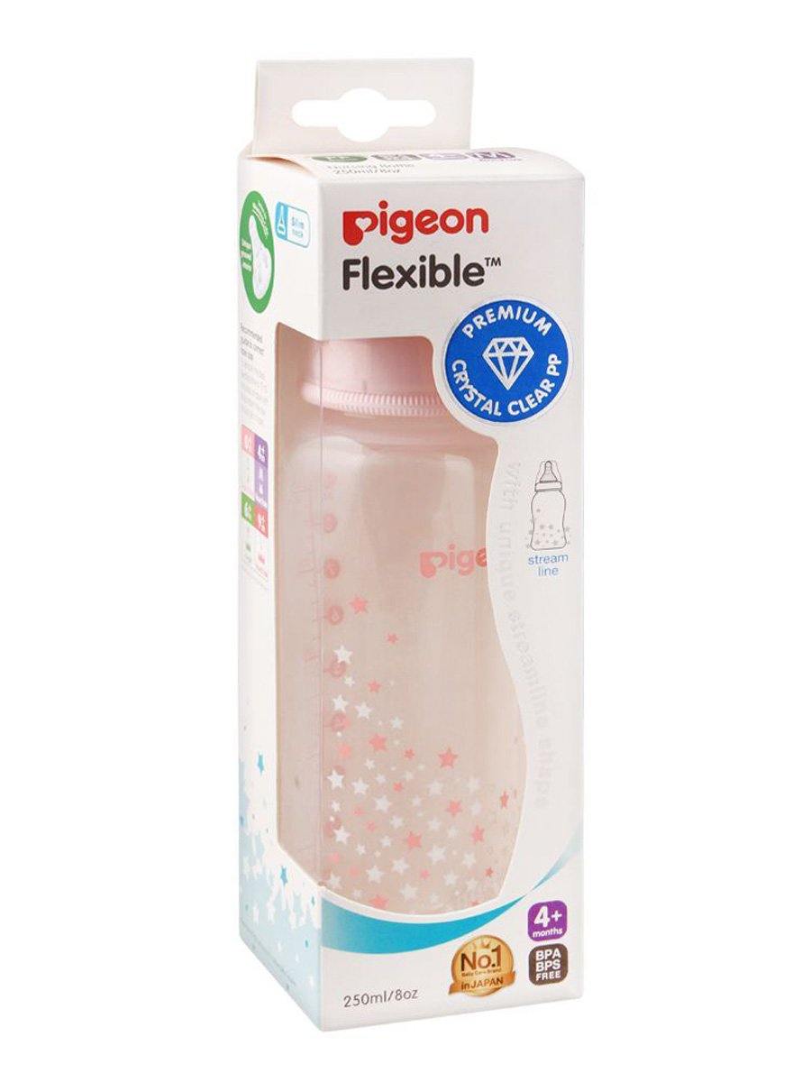 Pigeon Baby Streamline Flexible Feeding Bottle 250ml A78285