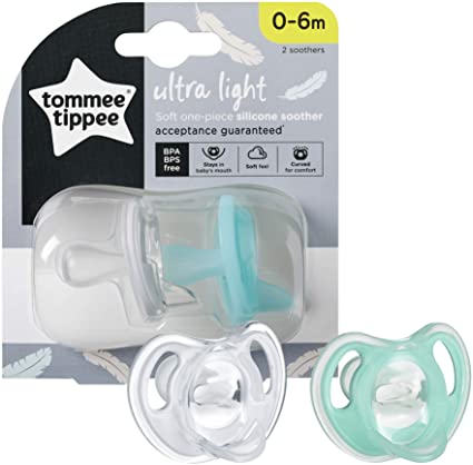 TT Baby Silicone Soother 0-6M 2Pck New W/C 433452/38