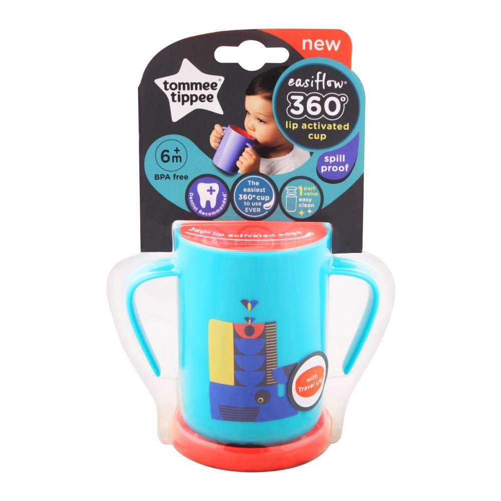 TT Baby Trainer Cup 360 Lip Activated 200ml 447205/38 Teal