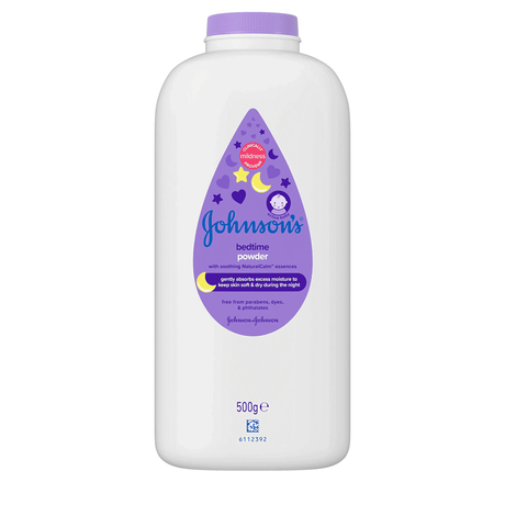 Johnsons Baby Bed Time Powder 500g