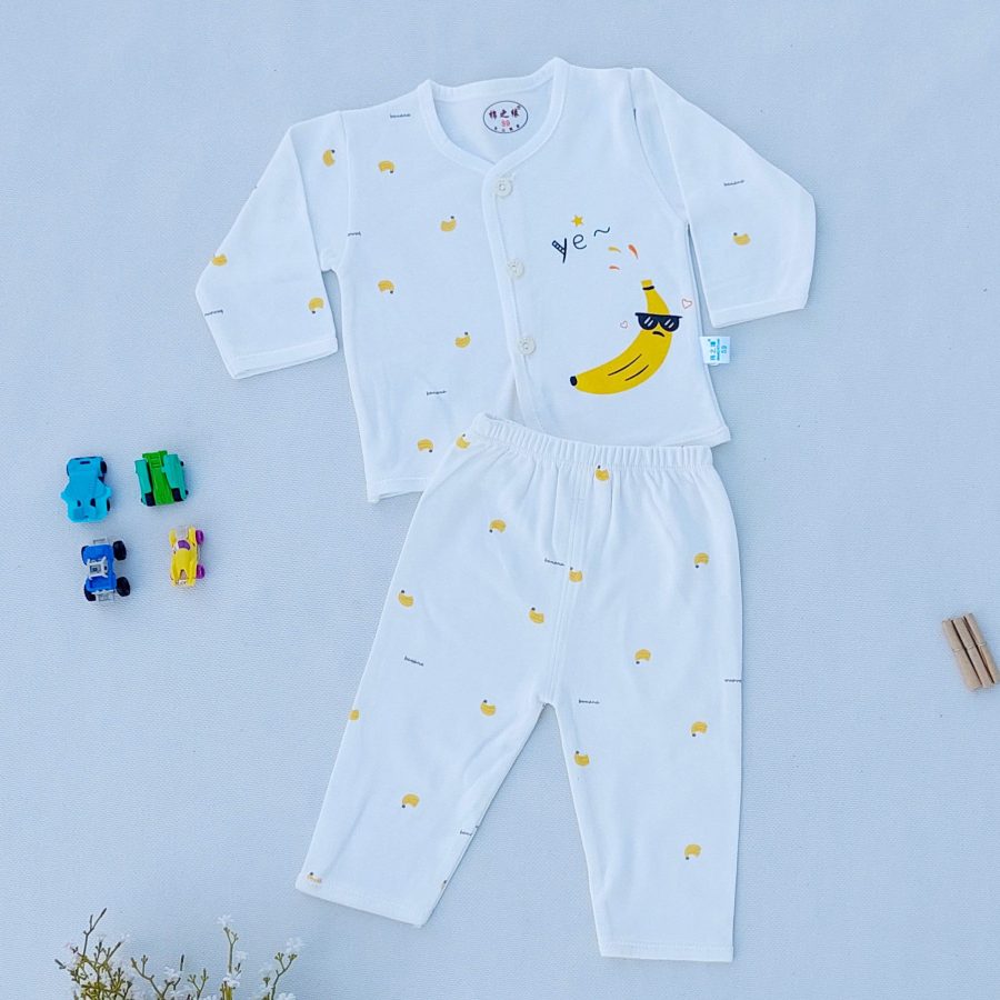 Soft Pajama Set - banana