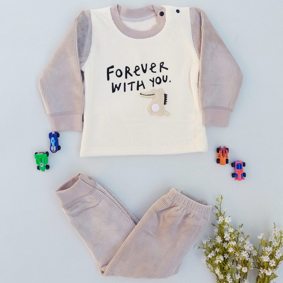 Forever with You Pajama Set- Brown