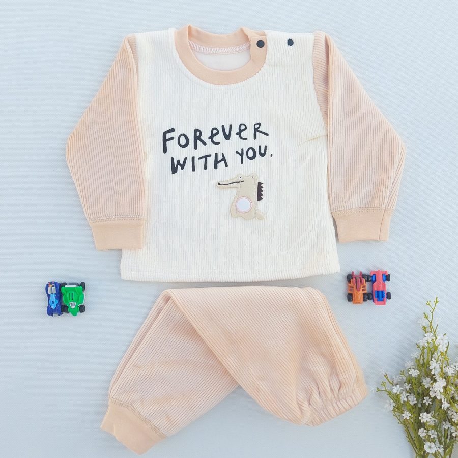 Forever with You Pajama Set- Beige