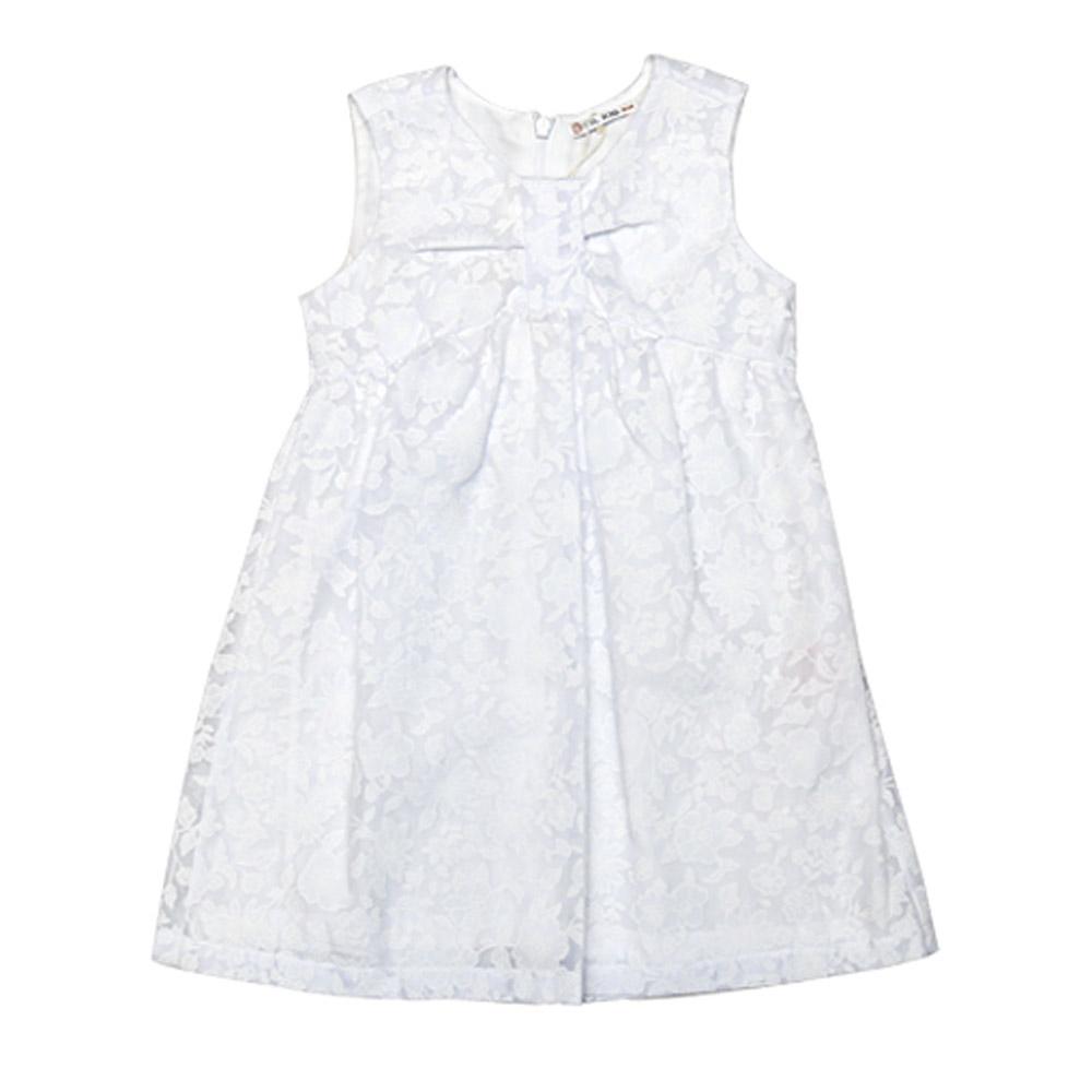 Dr Kids Girls Frock With Flower Print DK449 (S-20)