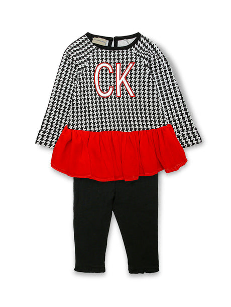 Imp Girls 2Pcs Tights Suit L/S With CK Logo # BD-16 (W-20)