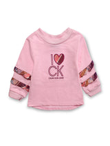 CK Girls 2Pcs Tights Suit L/S With CK Emb # 15 (W-20)