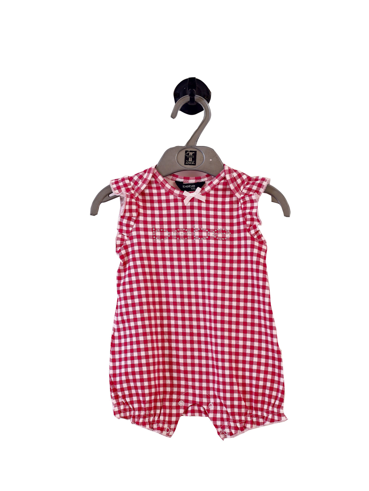 Guess Girls C/S Romper With Check Print #16 (S-22)