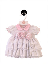 Imp Girtls Cotton Frock With Hair Band #22022A (S-22)