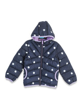 M&S Girls Jacket With Hoodie #T77-5212W (S-22)