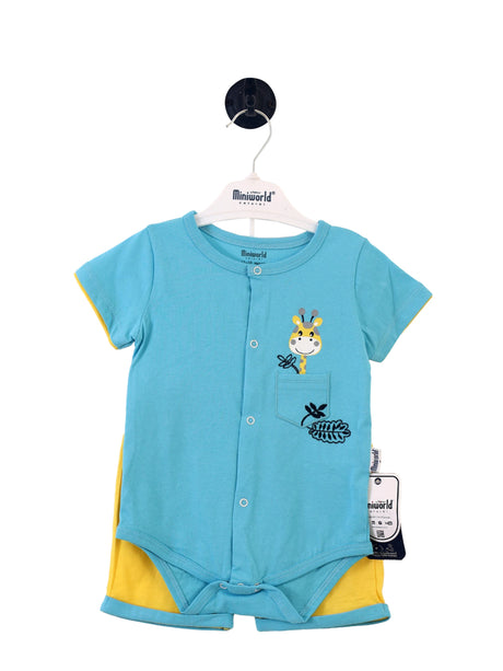 Mini World Boys Body Suit With Shorts #4988 (S-22)