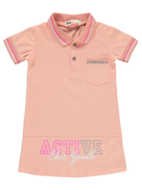 Civil Girls Tunic With Polo S-Tail #5910 (S-22)
