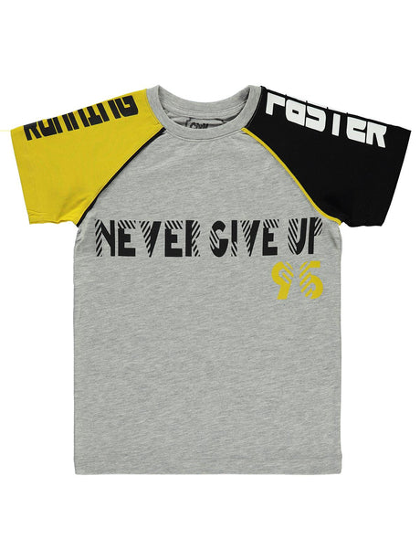 Civil Boys Crew Neck T-Shirt H/S #D856 (S-22)