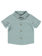 Civil Boys H/S Linen Collar Shirt F/O #012229102 (S-22)