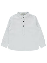 Civil Boys F/S Linen Collar Shirt F/O #C8100 (S-22)