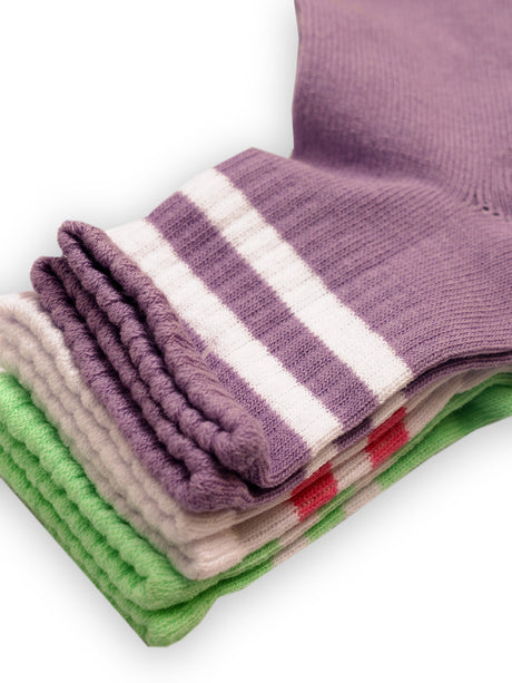Civil Girls Cotton Socks 3Pk #4107 (S-22)
