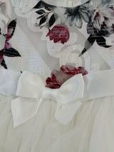 Imp Girls Fancy Frock With Bow #3326 (S-22)