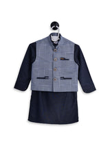 TonyLand 3Pcs Boys Shalwar Suit With Waist Coat #22-558 (S-22)