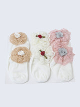 Sebi Girls Socks 3Pk #001-9501 (W-22)