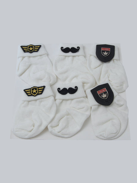 Sebi Boys Socks 3Pk #001-9501 (W-22)