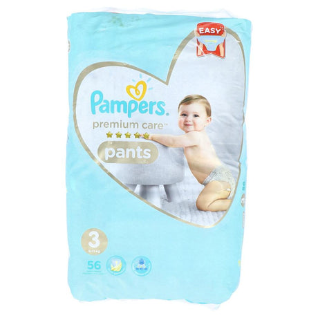 PAMPERS PREMIUM CARE PANTS S3 6-11 KG 56 pc