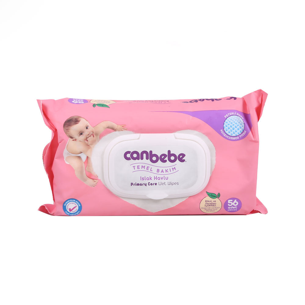 CANBEBE WET WIPES PRIMARY CARE 56PC