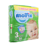 MOLFIX MEGA SAVING 3 MIDI 4-9 KG 80 PCS