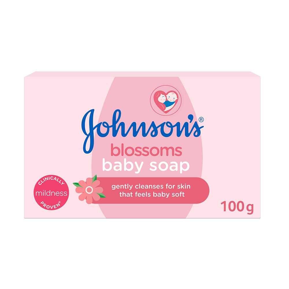 JOHNSONS BABY SOAP BLOSSOMS 100 GM