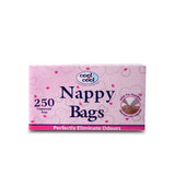 FRAGRANCED NAPPY BAGS WITH TIE HANDLES 250