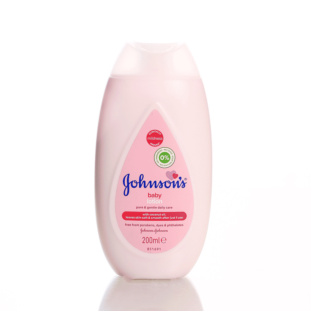 JOHNSONS BABY LOTION WITH COCONUT OIL 200 ML