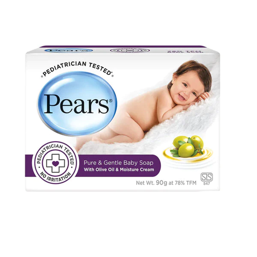 PEARS PURE & GENTLE BABY SOAP 90 GM