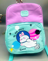 Purple School Bag Deal For Girls | Kids School Essentials Combo | Cute Backpack With Water Bottle Pocket Friendly Deal