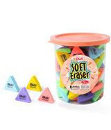 Dux Soft Eraser Plastic Jar Pack 72 Pcs