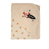 Cotton Swaddle With Hood