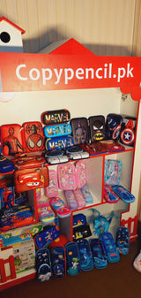 Marvels Pencil Case For Boys Cool EVA Superhero Accessories Storage Pouch