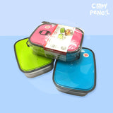 Rectangle Stainless Steel Lunch Box (Medium) for Kids and Office - High Quality Food Container